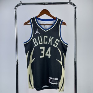 Foto do produto Regata NBA Milwaukee Bucks Jordan Statement Edition Swingman Jersey Giannis Antetokounmpo 34