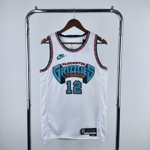 Foto do produto Regata NBA Memphis Grizzlies Swingman Classic Edition 24/25 Branca Ja Morant 12 