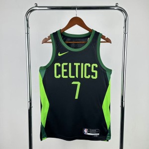 Foto do produto Regata  NBA Boston Celtics 24/25 Nike City Edition Swingman Jersey PretaJaylen Brown 7