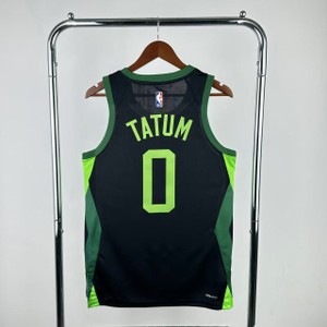 Foto do produto Regata  NBA Boston Celtics 24/25 Nike City Edition Swingman Jersey Preta Jason Tatum 0