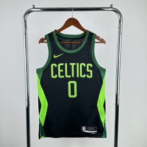 Foto do produto Regata  NBA Boston Celtics 24/25 Nike City Edition Swingman Jersey Preta Jason Tatum 0