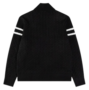 Foto do produto Jaqueta Moncler Black Puffer Jacket with White Accents