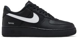 Foto do produto Tênis Nike Supreme x Air Force 1 Low Box Logo - Black White
