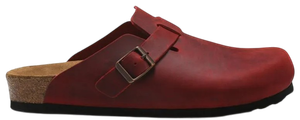 Foto do produto Slide Birkenstock Boston Suede Leather Taupe