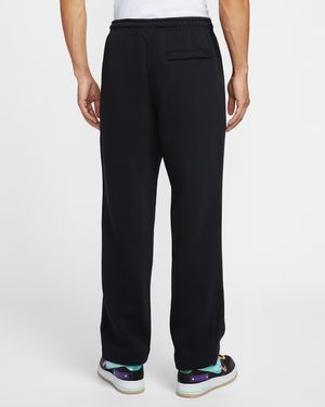 Foto do produto Calça Moletom Nike Club Open-Hem Fleece Black