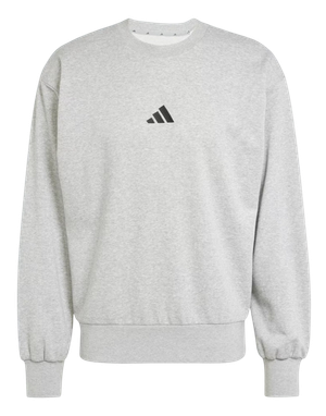 Foto do produto Moletom Adidas Essentials Feelcozy French Terry Sweatshirt Medium Grey Heather