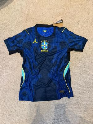 Foto do produto Camisa Brasil Jordan II 2026/27 Jogador Masculina (PRONTA ENTREGA)