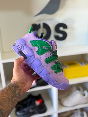 Foto do produto Tênis Nike AMBUSH x Air More Uptempo Low Lilac (PRONTA ENTREGA)