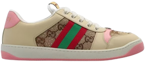 Foto do produto Tênis Gucci Screener GG Canvas Beige Pink