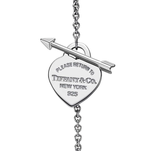 Foto do produto Pulseira Tiffany Lovestruck Sterling Silver Heart and Arrow
