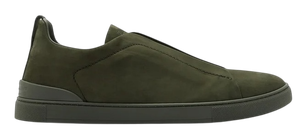 Foto do produto Tênis Zegna Triple Stitch Green Calf