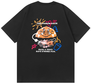 Foto do produto Camisa The North Face Boxy Summer Camp S/S Tee Black