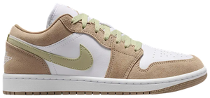 Foto do produto Tênis Air Jordan 1 Low Khaki Olive Aura Sail White