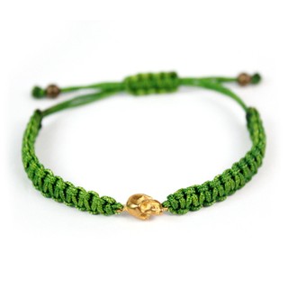 Pulseira - Crânio Green | Skull Bracelet Green