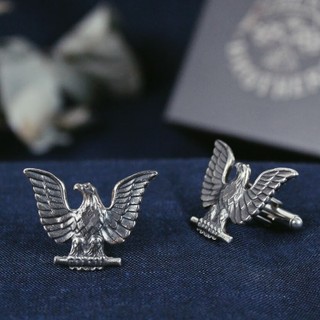 Abotoadura - Eagle 100% Prata | Cufflinks - Eagle 100% Silver