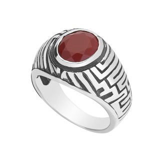 Anel - Labirinthus 100% Prata & Jaspe | Ring – Labirinthus 100% Silver and Jasper