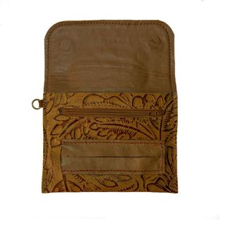 Tabaqueira - Floral Carved | Tobacco Pouch -  Floral Carved