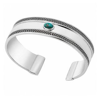 Bracelete - Akola / Prata & Turquesa | Bracelet - Akola / Silver & Turquoise