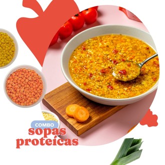 Foto do produto Sopas Proteicas 