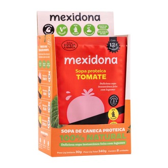 Foto do produto Kit Sopa de Caneca Proteica de Tomate | 8un