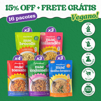 Foto do produto Kit Mac Proteína  Vegano | 5 sabores