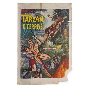 Foto do produto Poster Tarzan - O terrível 