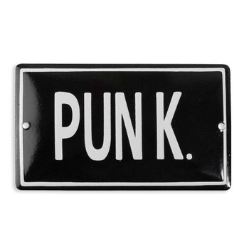 Foto do produto Placa punk