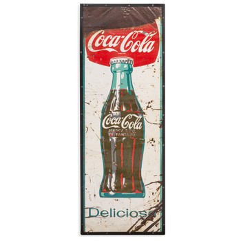 Foto do produto Placa  Coca Cola