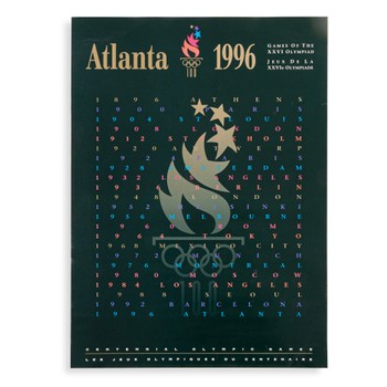 Foto do produto Pôster Olimpíada Atlanta