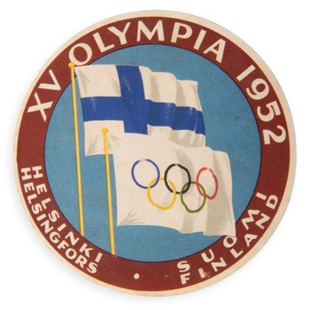 Foto do produto Etiqueta Olimpíada Helsinque
