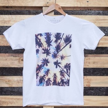 Camiseta Palm Tree Guache