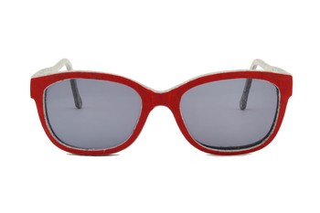 Óculos Itatiaia - Vermelho Sólido/Branco Mare