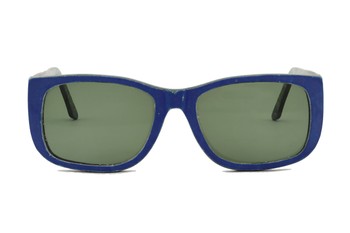 Óculos Guimarães - Azul Sólido/Verde Mare