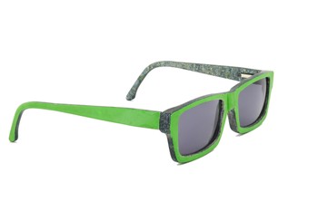 Óculos Parnaíba - Verde Limao Sólido/Verde Mare