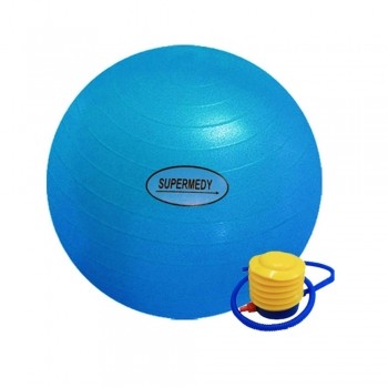 Ofertas de Bola para Exercícios Ortho Pauher Fisioball 65cm, sem pinos,  azul