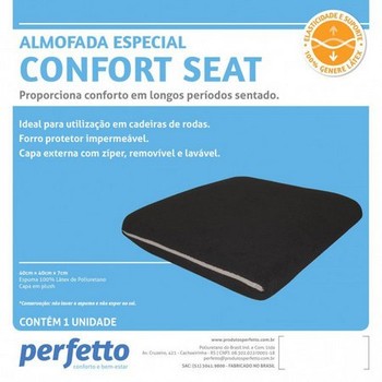 Almofada Especial Confort Seat  Perfetto 