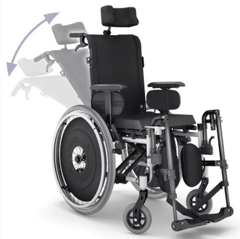 Cadeira de Rodas AVD Alumínio Reclinável até 120kg 