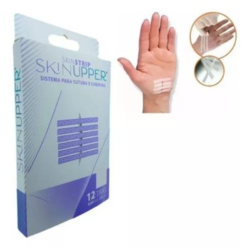  SISTEMA SUTURA E CURATIVO CX C/12UNID SKINUPPER 