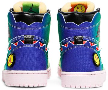 Foto do produto Tênis J. Balvin x Air Jordan 1 Retro OG High Colores Y Vibras
