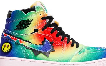 Foto do produto Tênis J. Balvin x Air Jordan 1 Retro OG High Colores Y Vibras