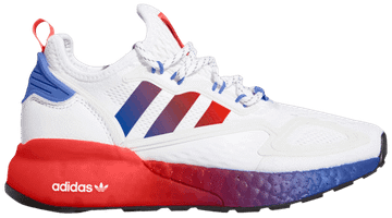 Foto do produto Tênis Adidas ZX 2K Boost White Solar Red