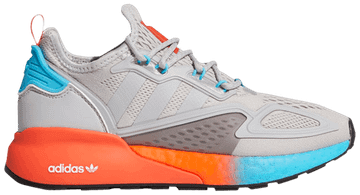 Foto do produto Tênis Adidas ZX 2K Boost Grey Signal Cyan