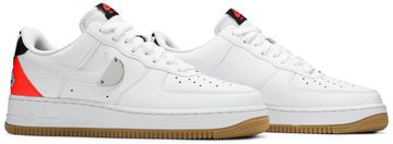 Foto do produto Tênis Nike NBA x Air Force 1 '07 LV8 White Bright Crimson