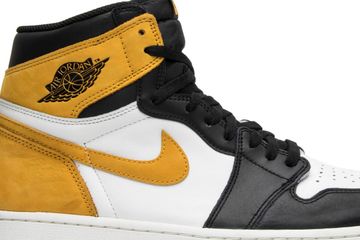 Foto do produto Tênis Air Jordan 1 Retro High OG Yellow Ochre