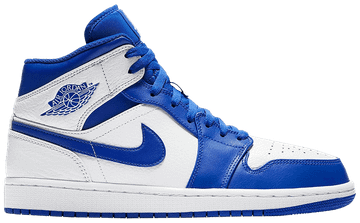 Foto do produto Tênis Air Jordan 1 Mid Hyper Royal