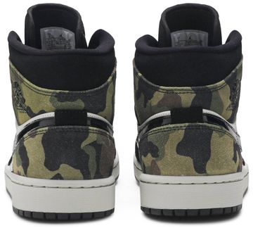 Foto do produto Tênis Air Jordan 1 Mid Camo