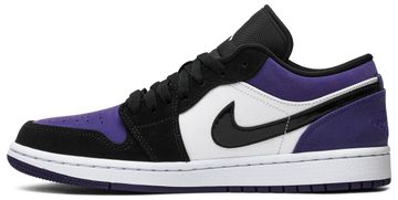 Foto do produto Tênis Air Jordan 1 Low Court Purple 2019