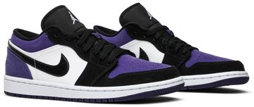 Foto do produto Tênis Air Jordan 1 Low Court Purple 2019