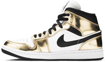 Foto do produto Tênis Air Jordan 1 Mid SE  Metallic Silver