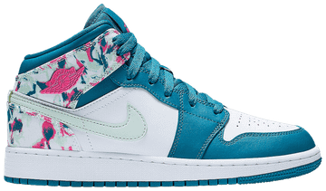 Foto do produto Tênis Air Jordan 1 Mid GS Paint Stroke